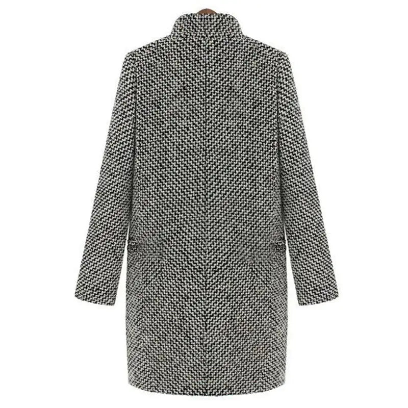 Camille™ | Manteau Long Laine Élégance Pure