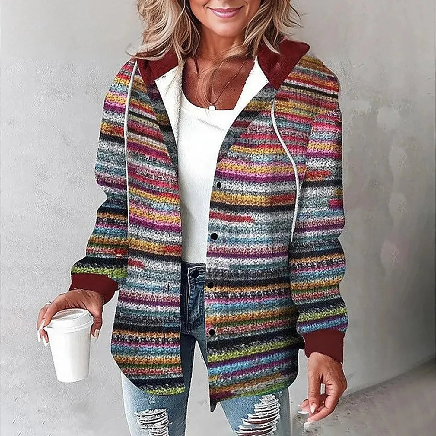 Eline™ | Manteau Automne Douceur Élégante