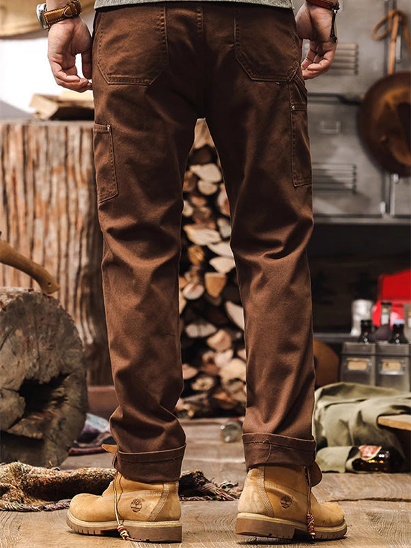 Maxime™ | Pantalon Utilitaire en Coton Sergé