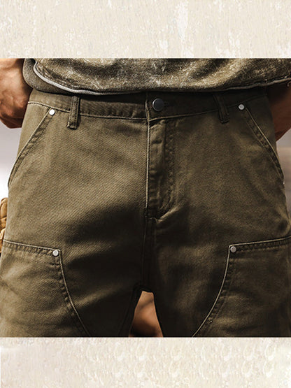 Maxime™ | Pantalon Utilitaire en Coton Sergé