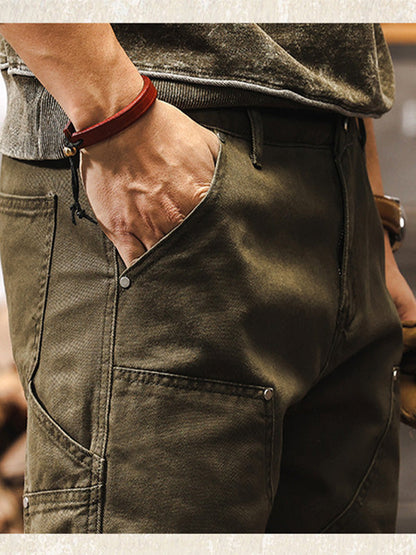 Maxime™ | Pantalon Utilitaire en Coton Sergé