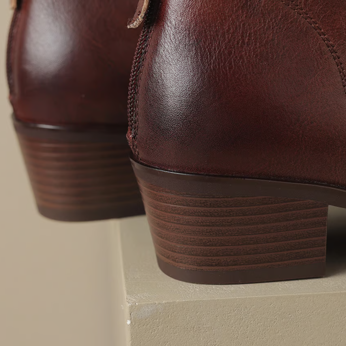 Séverine™ | Bottines Élégantes à Talon Raffiné
