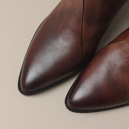Séverine™ | Bottines Élégantes à Talon Raffiné