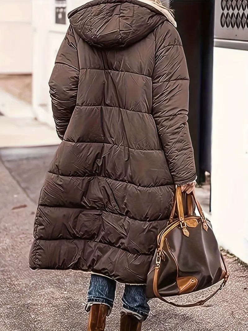 Maëlys™ | Manteau Long Réversible Élégant