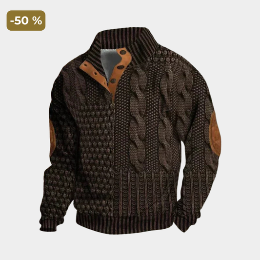 Romain™ | Pull Motif Vintage