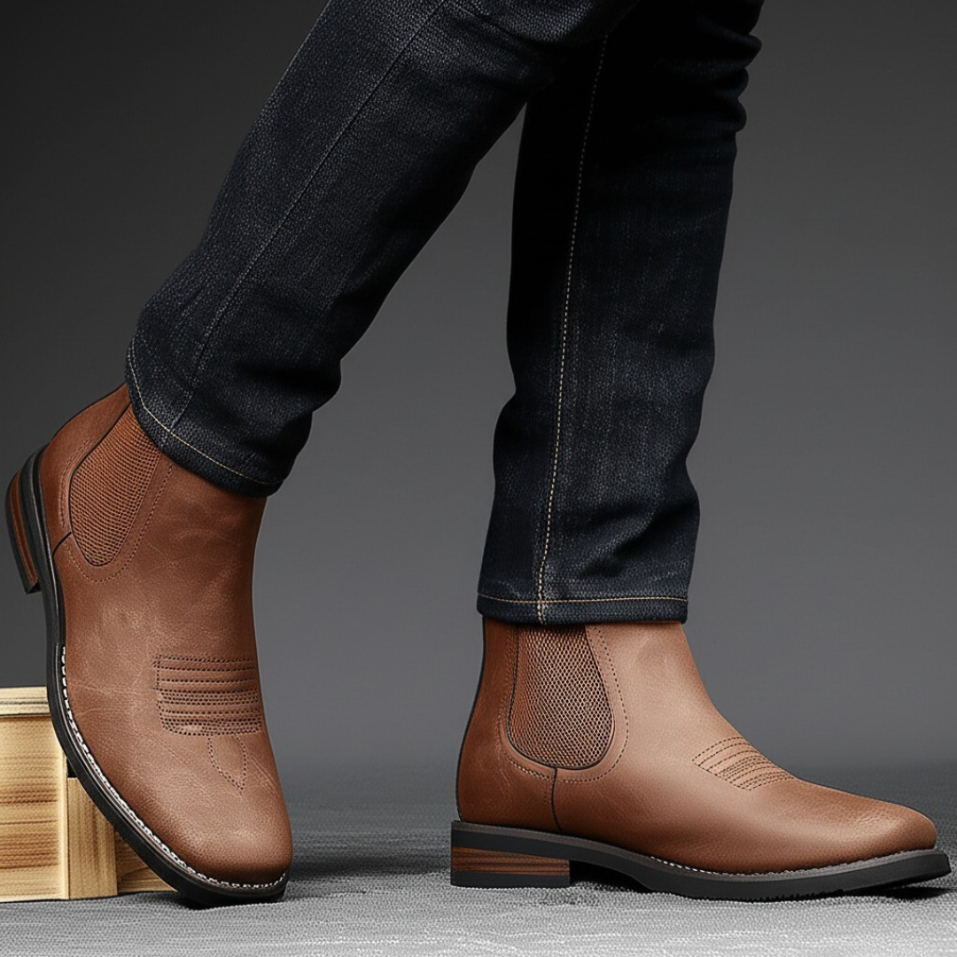 Nolan™ | Bottines Chelsea en Cuir