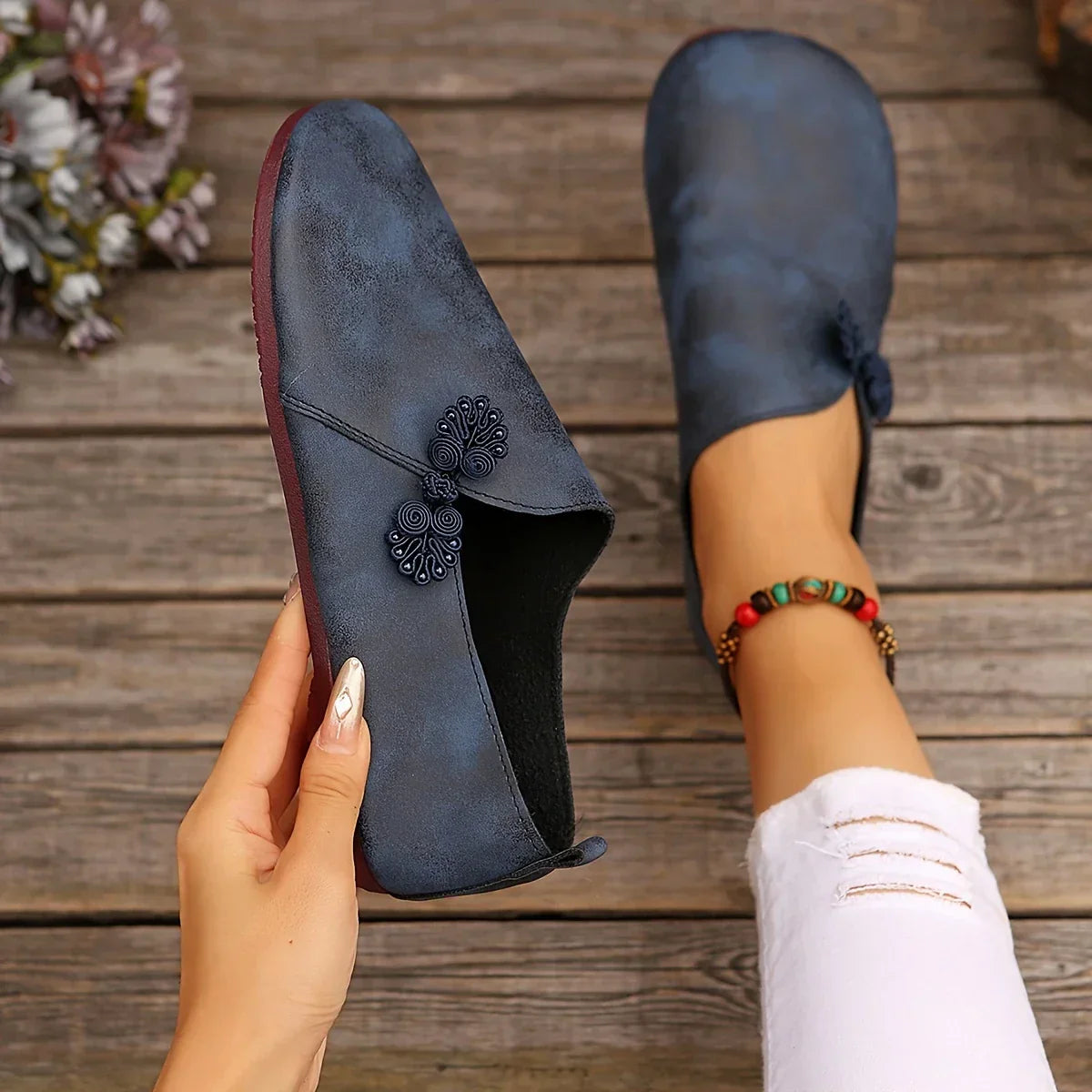 Liora™ | Sandales Confort Soutien Naturel