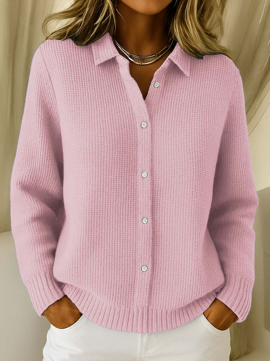 Maëlle™ | Cardigan Classique Maille Douce