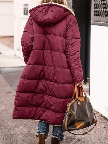 Maëlys™ | Manteau Long Réversible Élégant