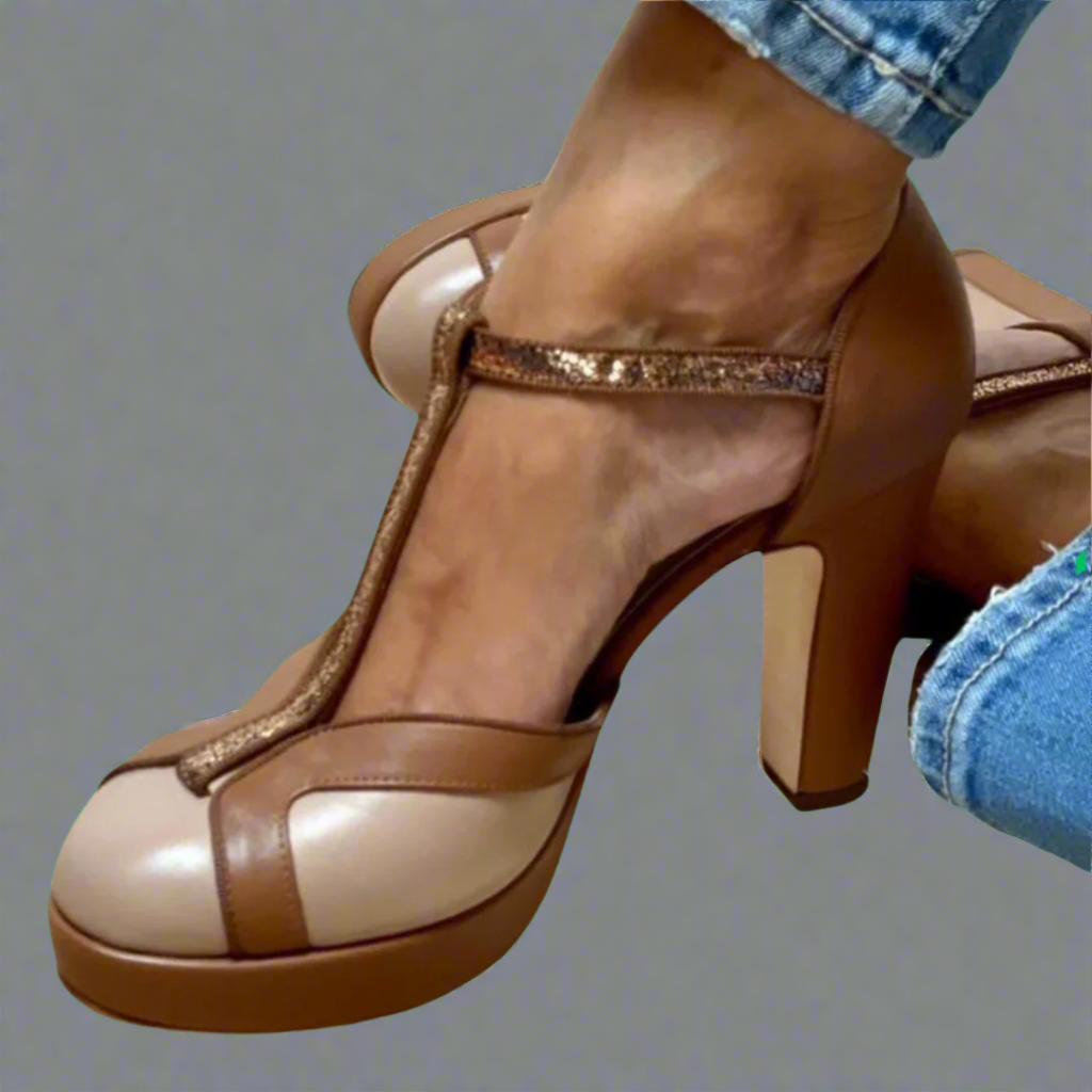 Oriana™ | Sandales Élégantes à Talon Confort
