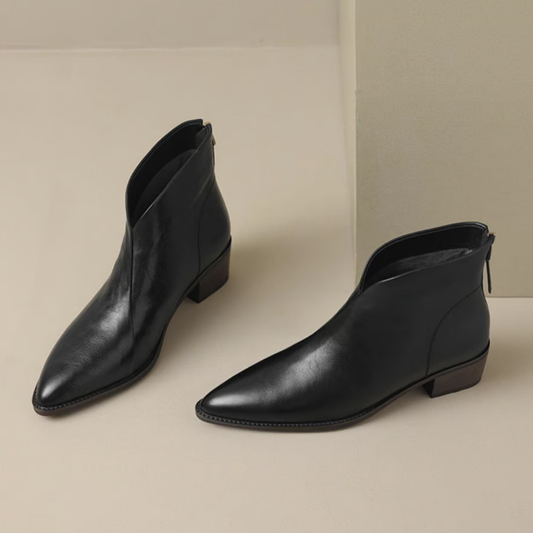 Séverine™ | Bottines Élégantes à Talon Raffiné
