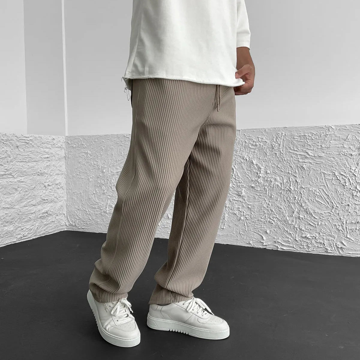 Julien™ | Pantalon Maille Côtelée