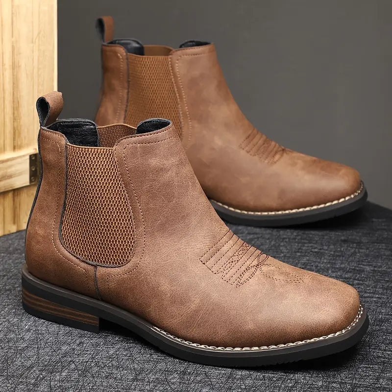 Nolan™ | Bottines Chelsea en Cuir