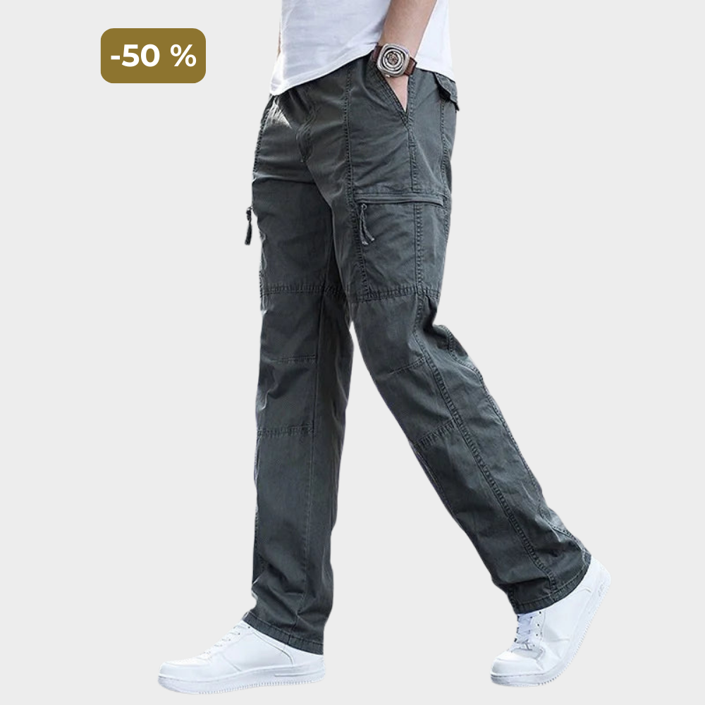 Enzo™ | Pantalon Cargo Moderne en Coton