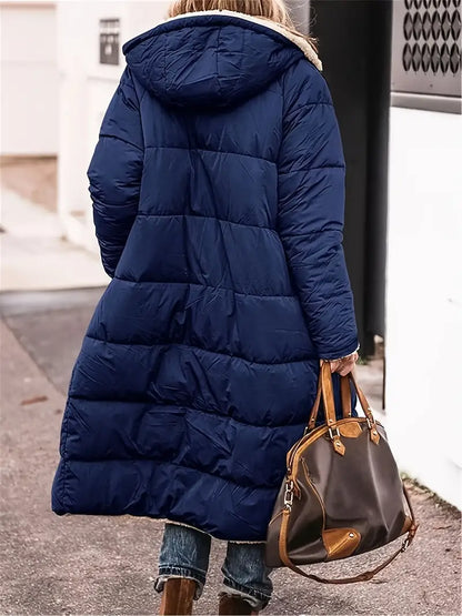Maëlys™ | Manteau Long Réversible Élégant