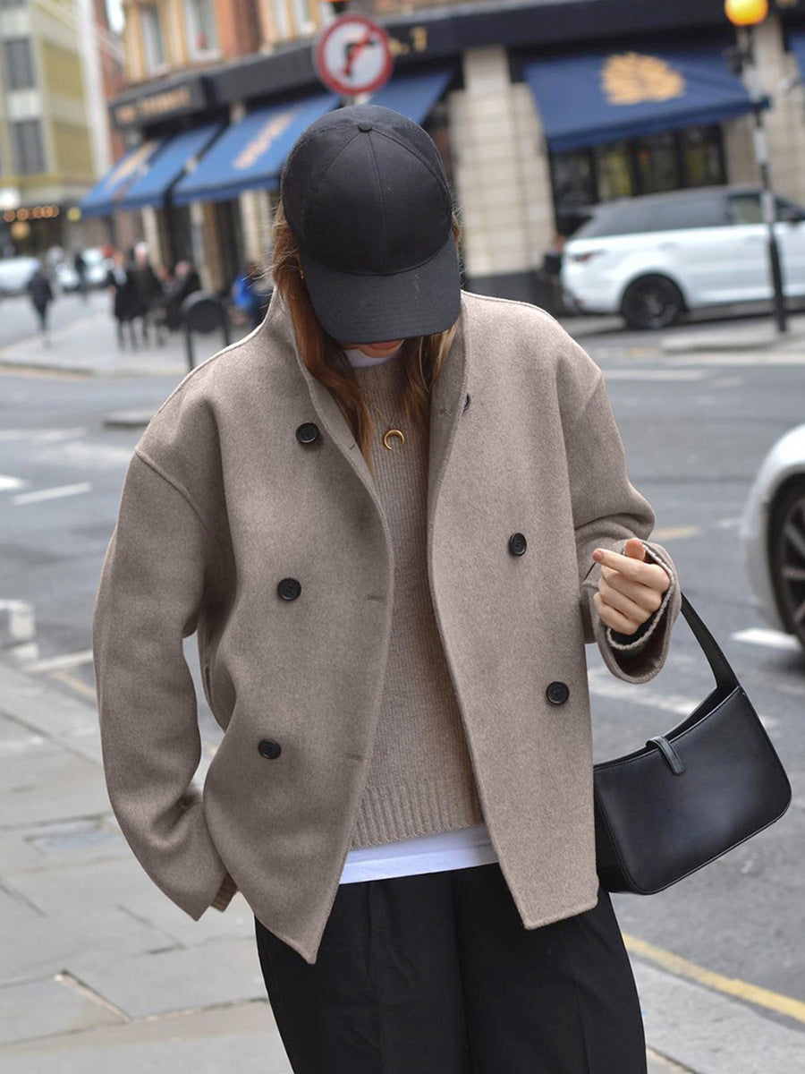 Thaïs™ | Veste Double Boutonnage Silhouette Chic