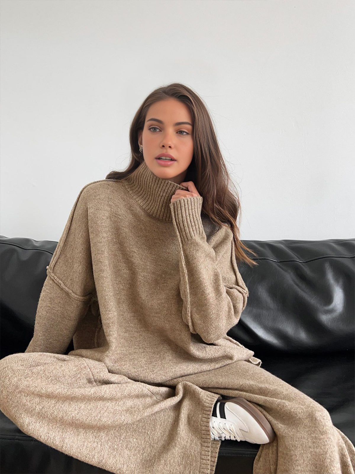 Élora™ | Ensemble Maille Col Roulé
