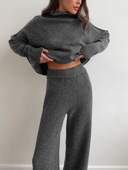 Élora™ | Ensemble Maille Col Roulé