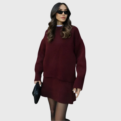 Laurence™ | Ensemble Maille Élégance Douce