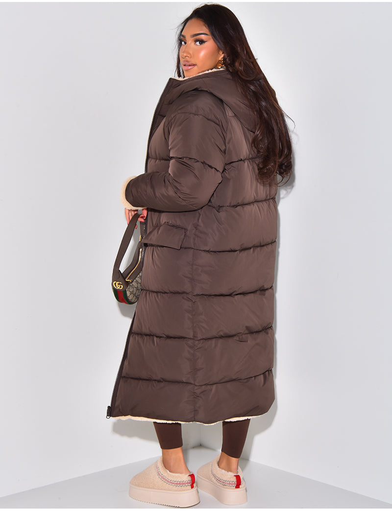 Maristelle™ | Manteau Réversible Douceur Élégante
