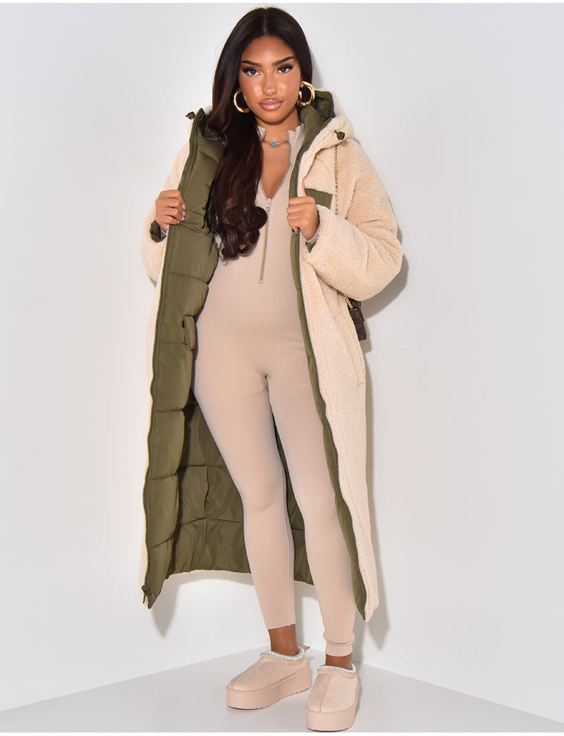 Maristelle™ | Manteau Réversible Douceur Élégante