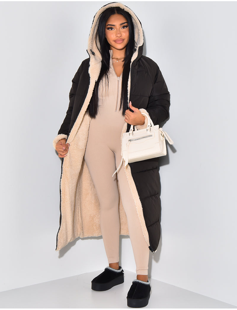 Maristelle™ | Manteau Réversible Douceur Élégante