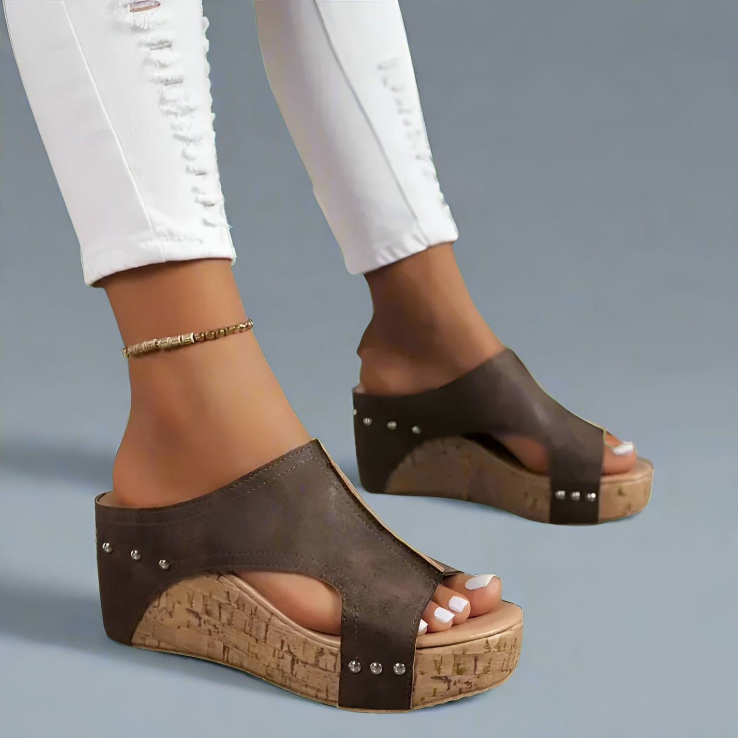 Amandine™ | Sandales Confort au Soutien Doux