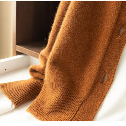 Gabrielle™ | Cardigan Classique Camel