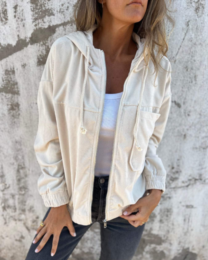 Léonie™ | Veste Légère Élégance Saison Douce