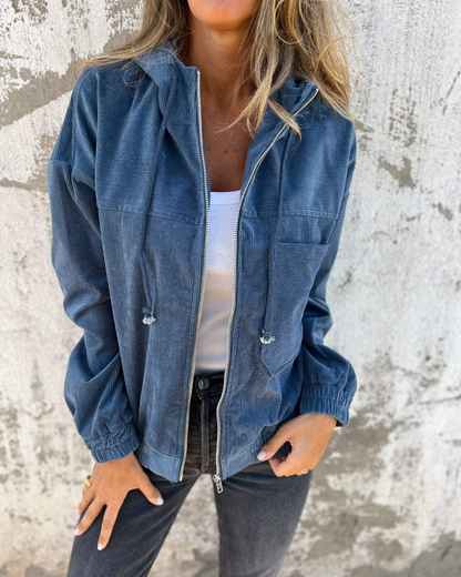 Léonie™ | Veste Légère Élégance Saison Douce