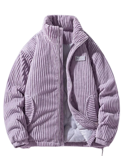 Victoire™ | Manteau Velours Côtelé Élégant