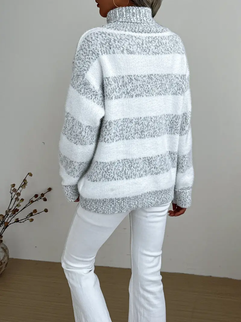 Maïwenn™ | Pull Rayé Élégance Douce