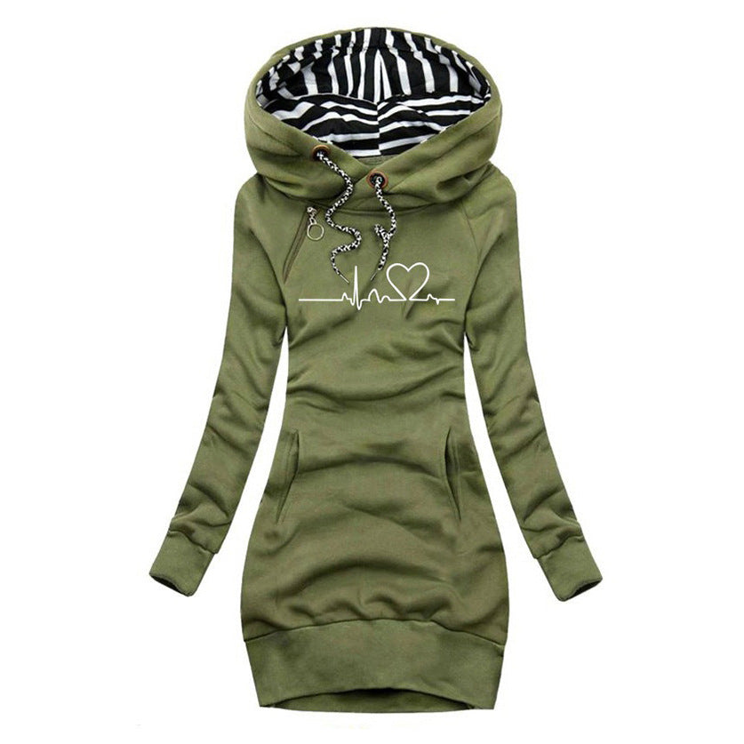 Émilienne™ | Robe Sweat Confort Élégant