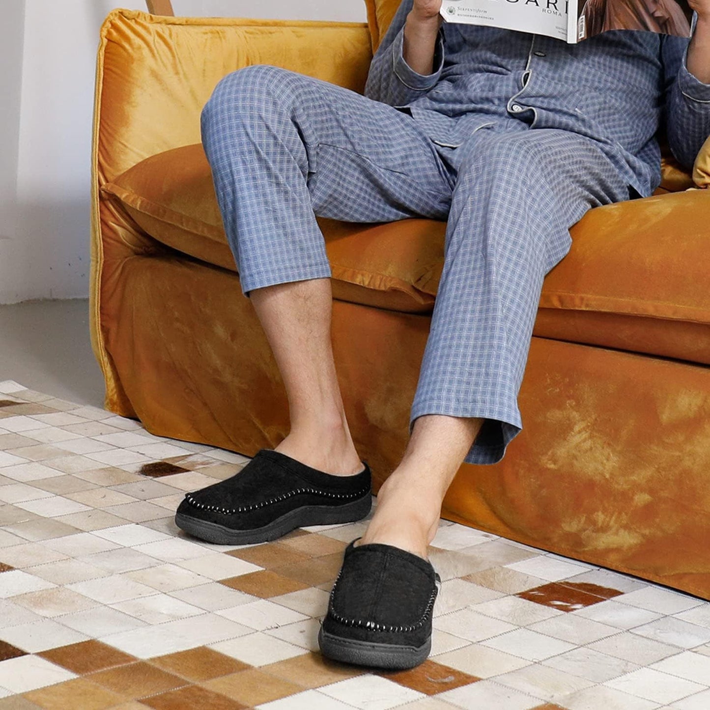 Évelyne™ | Chaussons Chauds Élégance Maison