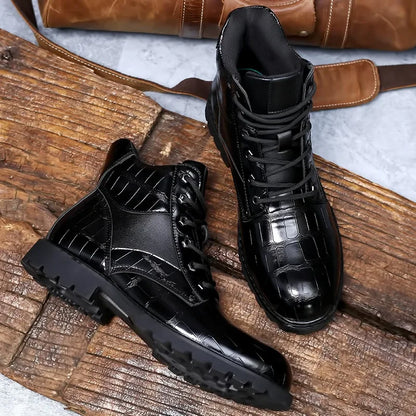 Dario™ | Bottes Relief Crocodile Prestige