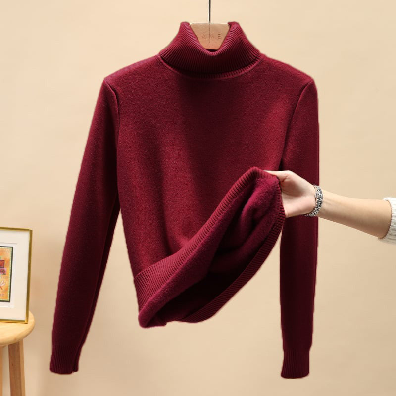 Séraphine™ | Pull Col Roulé Doublé Fleece