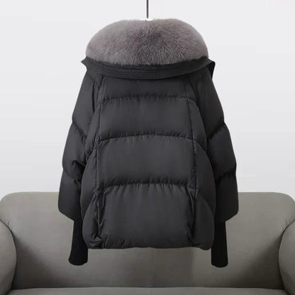 Céliane™ | Manteau Hiver Luxe Col Douillet