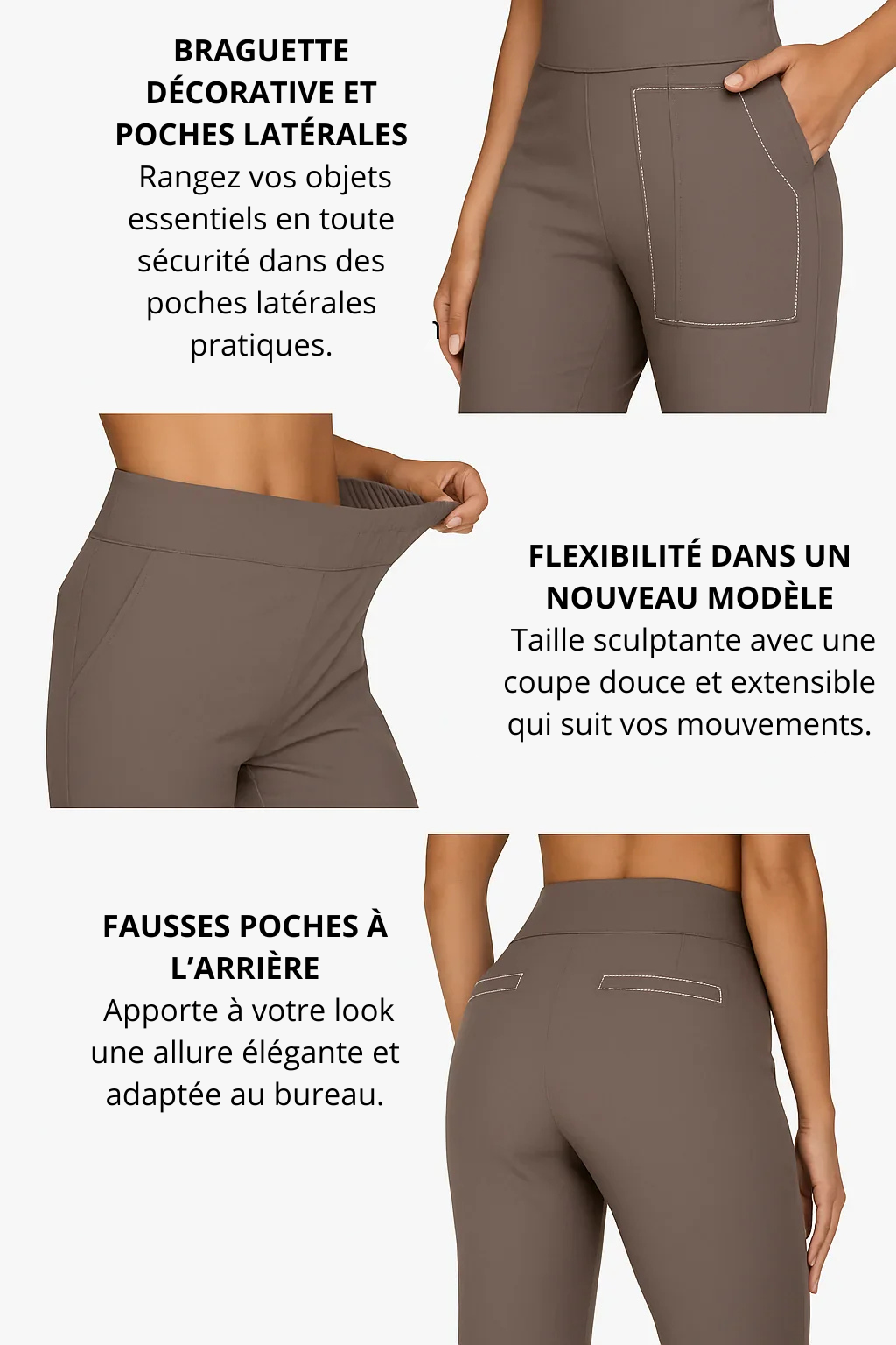 Klara™ | Pantalon Stretch Confort Femme