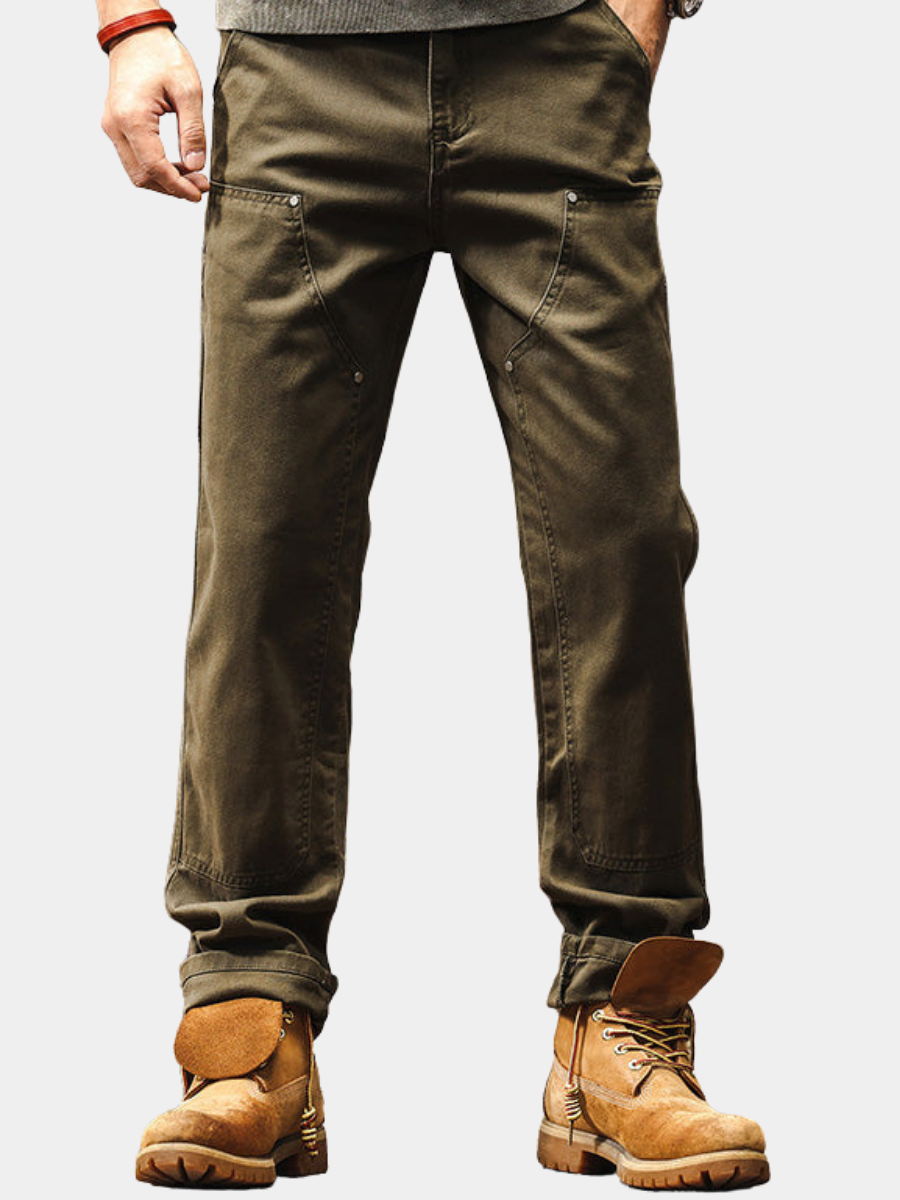 Maxime™ | Pantalon Utilitaire en Coton Sergé