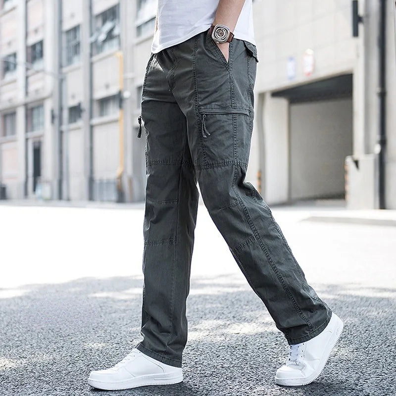 Enzo™ | Pantalon Cargo Moderne en Coton