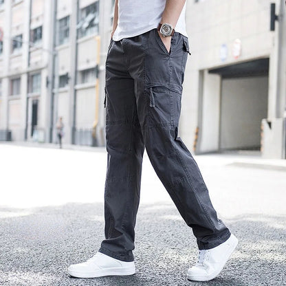 Enzo™ | Pantalon Cargo Moderne en Coton