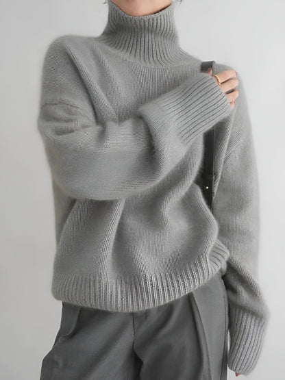 Lisa™ | Pull Col Roulé Douceur Élégante