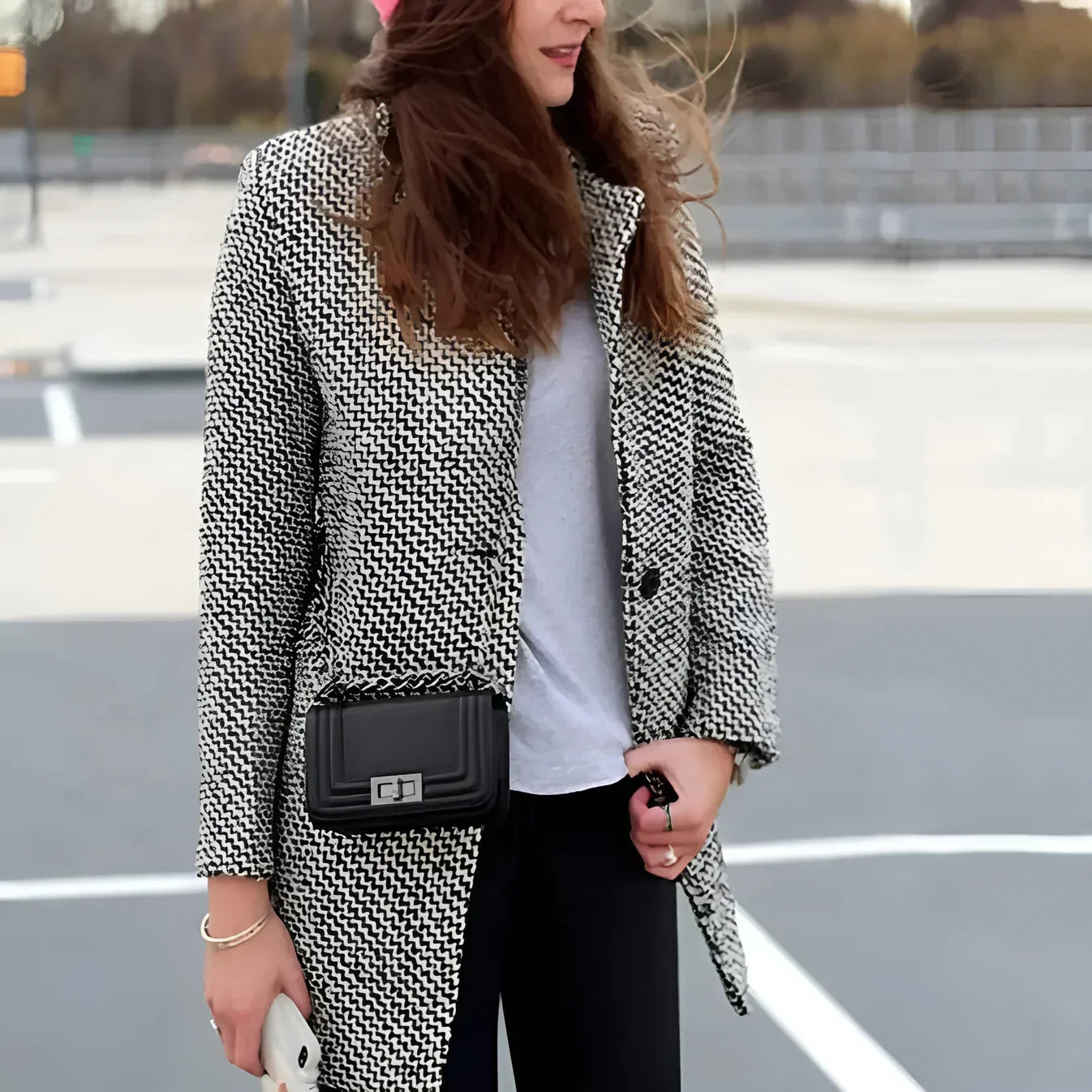 Camille™ | Manteau Long Laine Élégance Pure