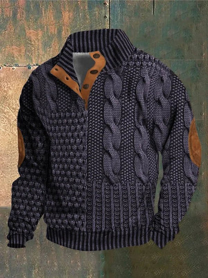 Romain™ | Pull Motif Vintage