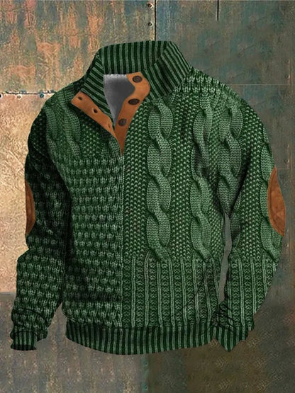 Romain™ | Pull Motif Vintage