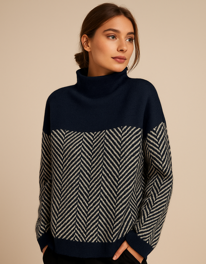 Florence™ | Pull Col Roulé Élégance Intemporelle