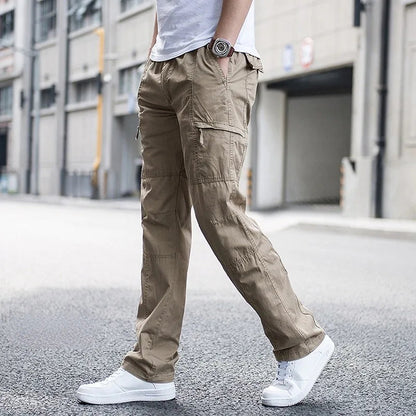 Enzo™ | Pantalon Cargo Moderne en Coton