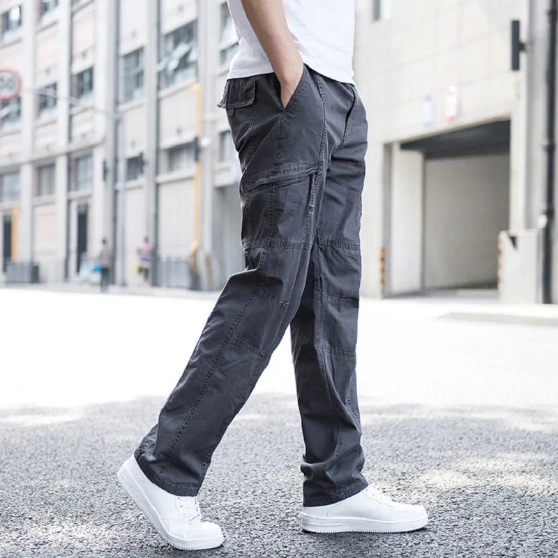 Enzo™ | Pantalon Cargo Moderne en Coton