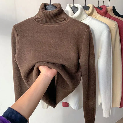 Séraphine™ | Pull Col Roulé Doublé Fleece